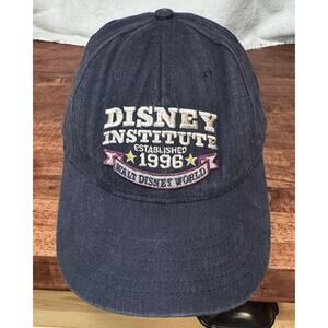 1996 Disney Institute Disney World Strapback Hat Baseball Cap